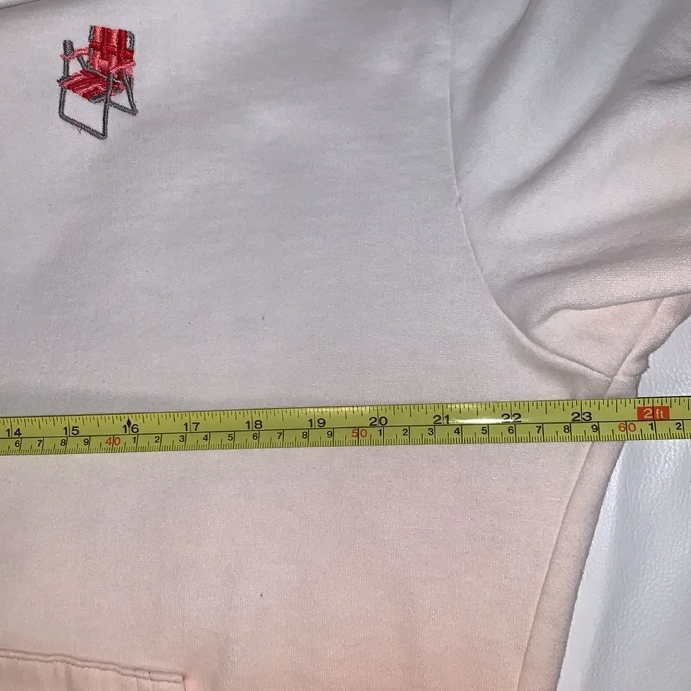 Cabana by Crown&Ivy Drawstring Hood Kangaroo Pocket Sweatshirt Size L - Picture 5 of 10